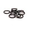 100, 500 or 1,000 Pieces: 8 mm Gunmetal Plated Open Jump Rings, 18g